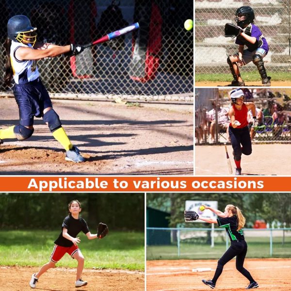 Girls Softball Sliding Shorts COOLOMG EVA Pad-1