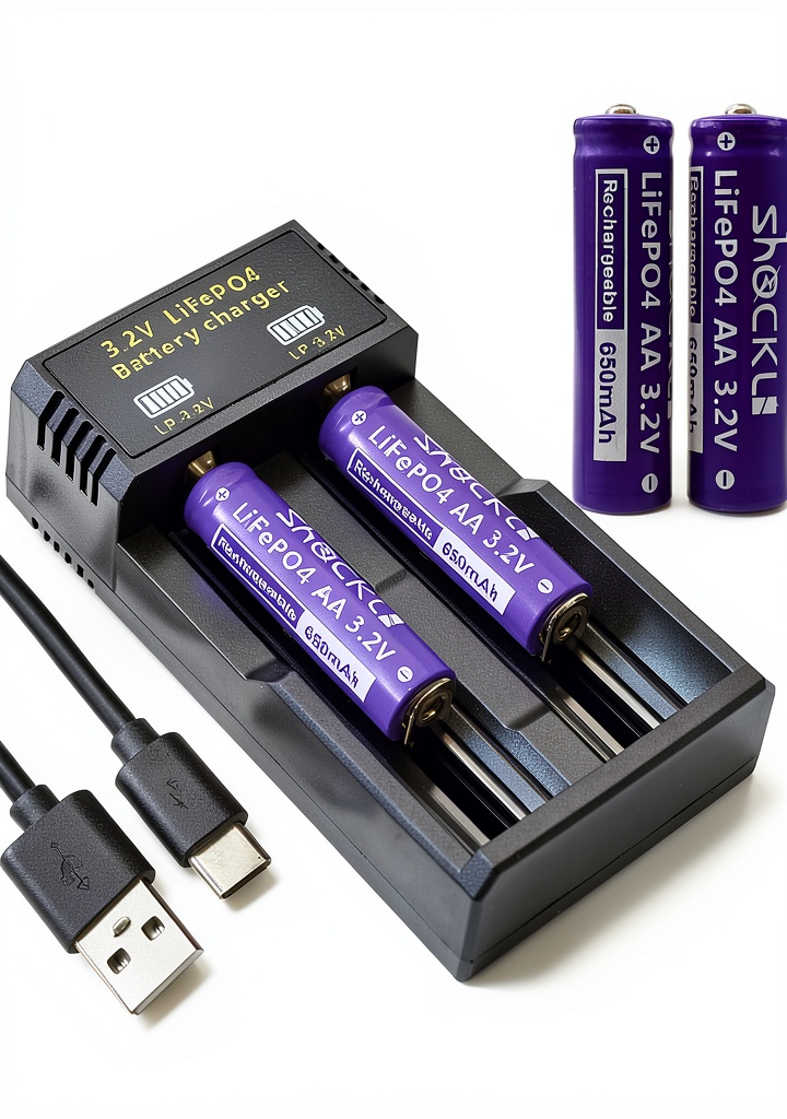 'shockli AA battery charger'