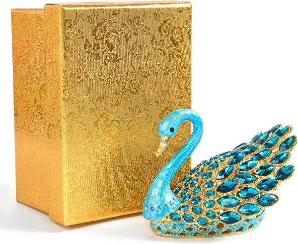 Blue SEVENBEES Zinc Jewelry Storage Box-4