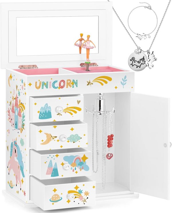 efubaby Modern Jewelry Box Purple Velvet Magnetic-0
