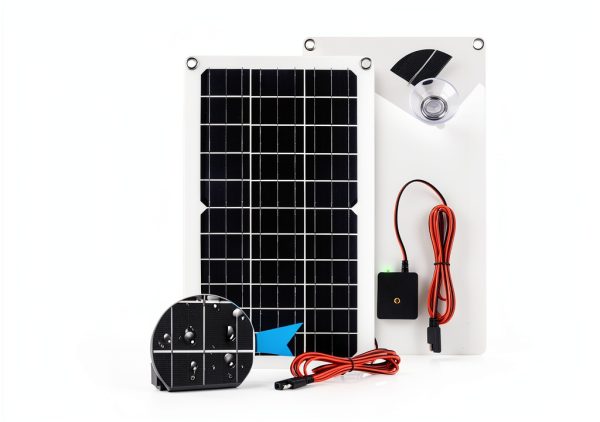 Soshine 15W Solar Battery Charger for Patio Lawn-4