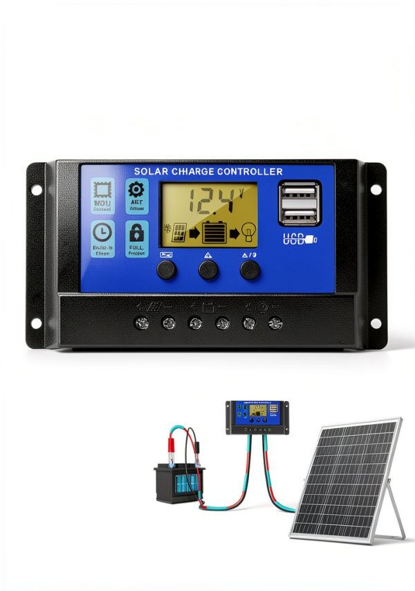 VEVOR 25W Monocrystalline Solar Panel Charger-2