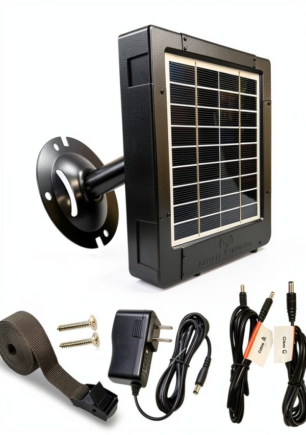 Elusive Wildlife Solar Panel Charger for Trail Cameras-0