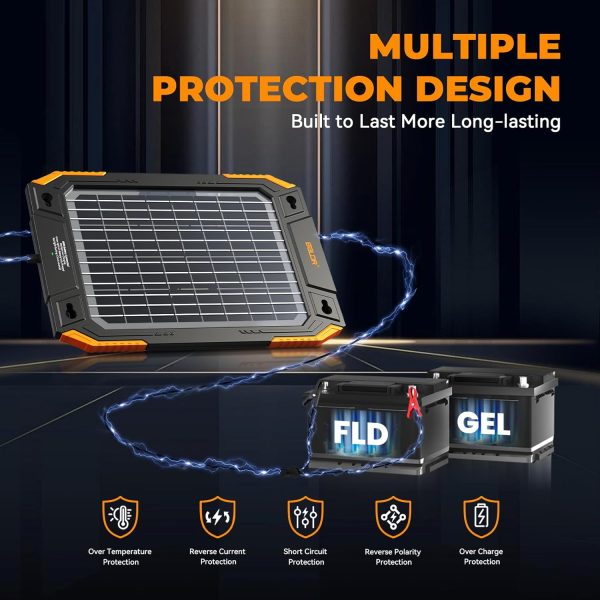 BALDR 13W Solar Charger Patio Lawn Garden-5