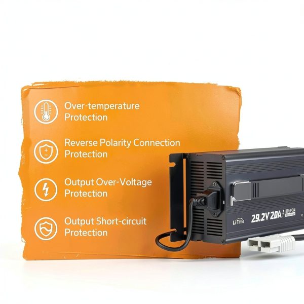 Litime 24V 100Ah Battery + 20A Charger-7