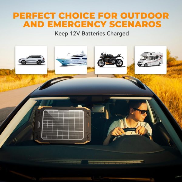 BALDR 13W Solar Charger Patio Lawn Garden-6