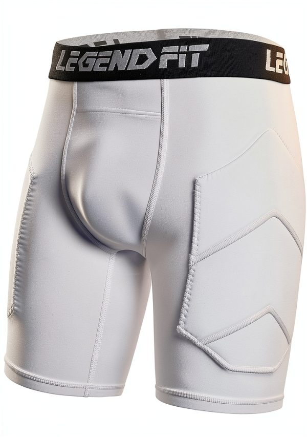 Padded Sliding Shorts Legendfit Men Polyester-0