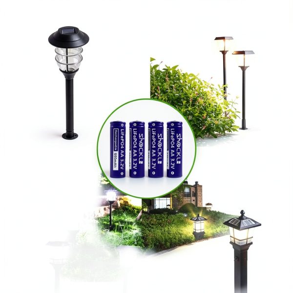 Solar AA Battery Charger by shockli Patio-1