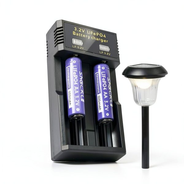 Solar AA Battery Charger by shockli Patio-2