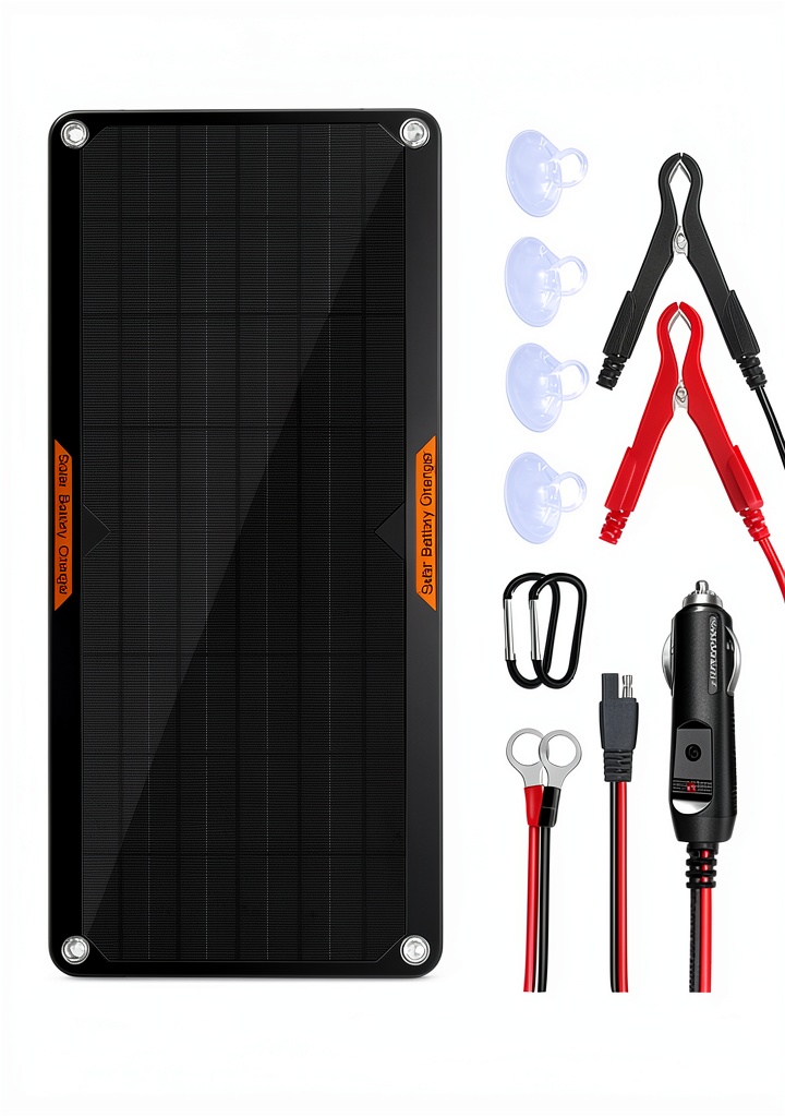 POWISER 5W solar battery charger