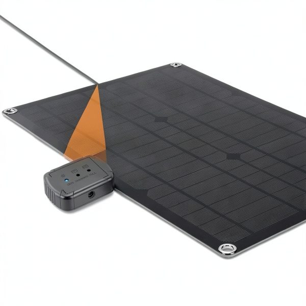 ZEMBSOYA Car Solar Charger Black Rugged Design-2