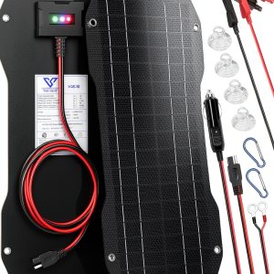 Voltset 12V 10W Pro Solar Battery Charger-0