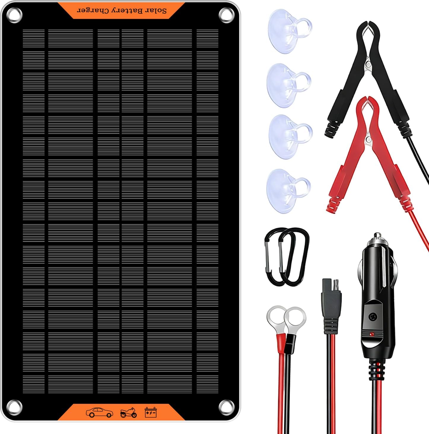 Hoysicy 10W solar car battery charger
