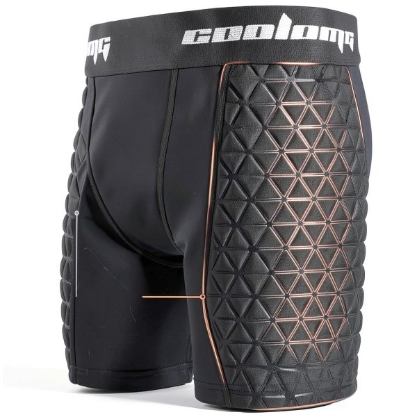 COOLOMG Men's Sliding Shorts Spandex Athletic-2