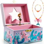 Mermaid Jewelry Box RR ROUND RICH DESIGN Wooden-0