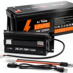 Litime 24V 100Ah Battery + 20A Charger-0