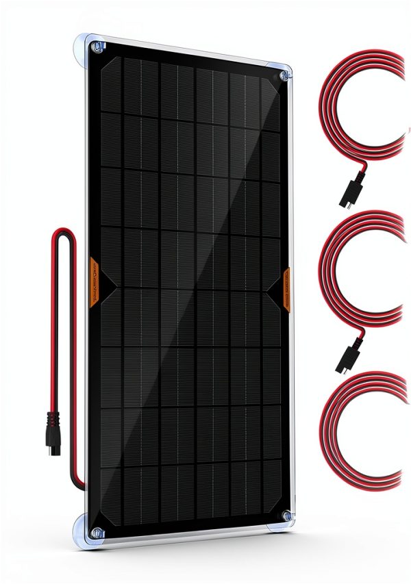 Solar Battery Charger by POWISER 5W Black-4