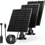LMDTYN Ring Solar Panel 5W Black High Efficiency-0