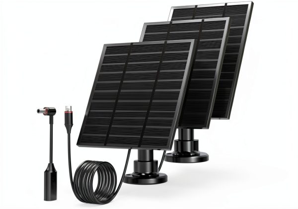 LMDTYN Ring Solar Panel 5W Black High Efficiency-0