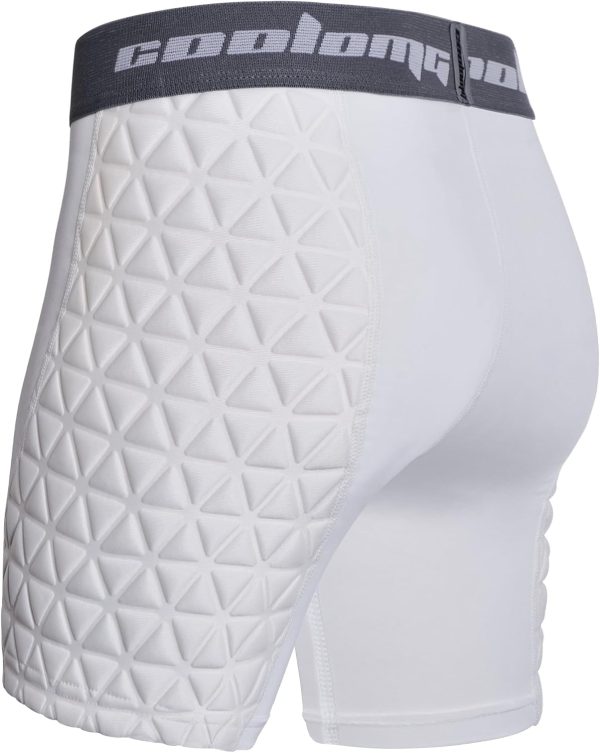 Girls Softball Sliding Shorts COOLOMG EVA Pad-2