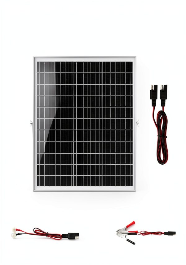VEVOR 25W Monocrystalline Solar Panel Charger-4