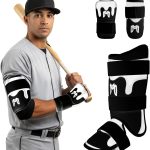 MediCaptain TripleGuard Baseball Protective Set Adults White-0