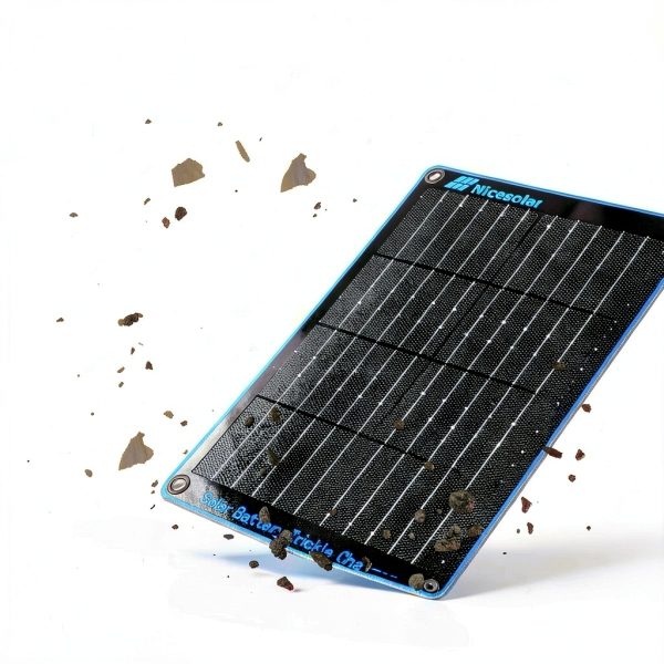 Nicesolar 10W Solar Panel Charger for 12V Battery-4