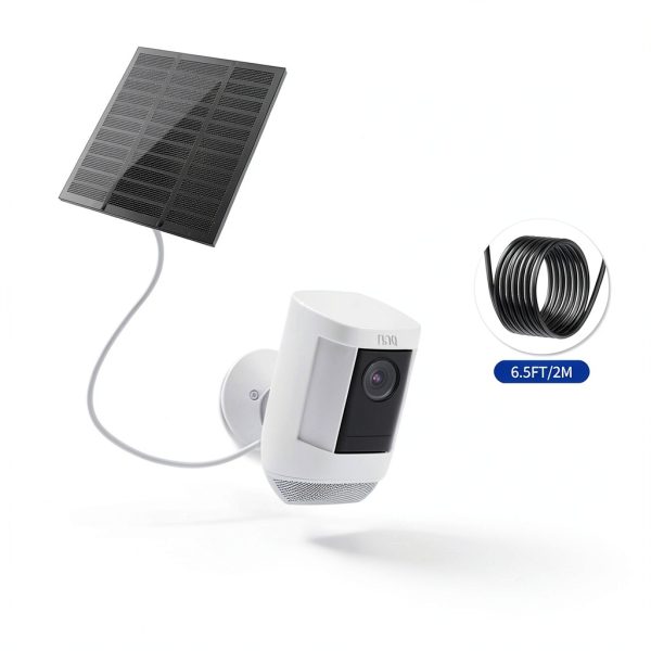 LMDTYN Ring Solar Panel 5W Black High Efficiency-4