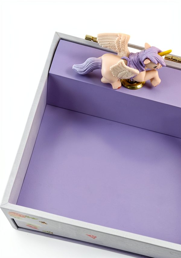 Unicorn Jewelry Box RR ROUND RICH DESIGN Velvet-4