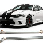 DEERMOTO Front Splitter Rods Silver Universal Fit-0