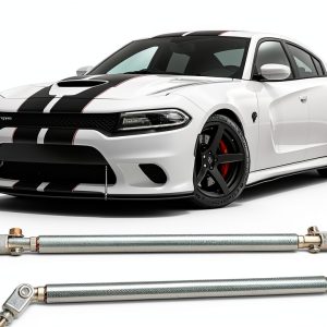 DEERMOTO Front Splitter Rods Silver Universal Fit-0