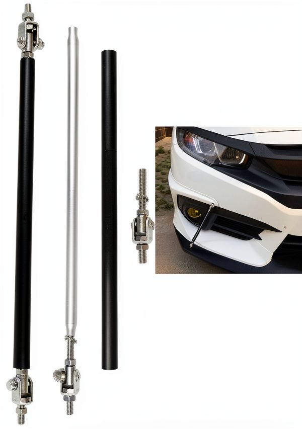 Front Bumper Lip Splitter Saihisday Steel-3