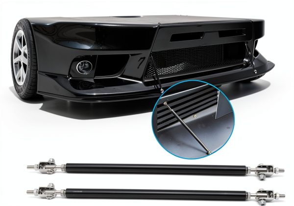 Front Bumper Lip Splitter Saihisday Steel-1