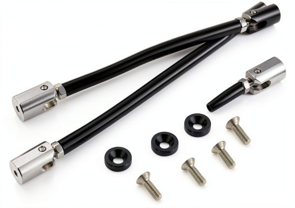 Adjustable Front Strut Rod RVCAZON LG1122-1 9.44-11in Aluminum Alloy-0