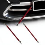 Car Splitter Strut Rod LHDOS Adjustable 8 to 11in Support Bar Red-0