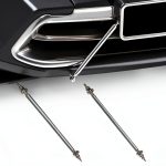 Car Splitter Strut Rod LHDOS Alloy Support Bar Black 11in-0