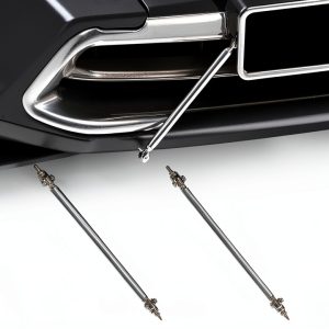 Car Splitter Strut Rod LHDOS Alloy Support Bar Black 11in-0
