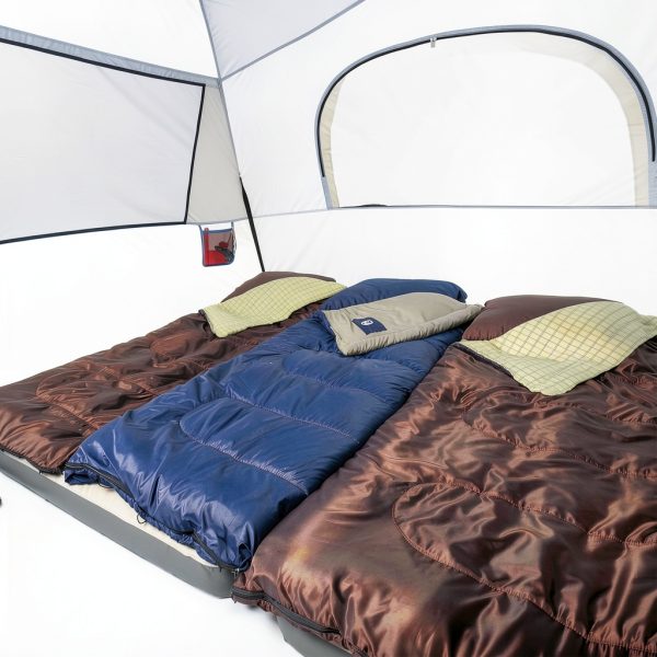 Coleman Brazos Sleeping Bag 20/30°F No-Snag Zipper Blue-2