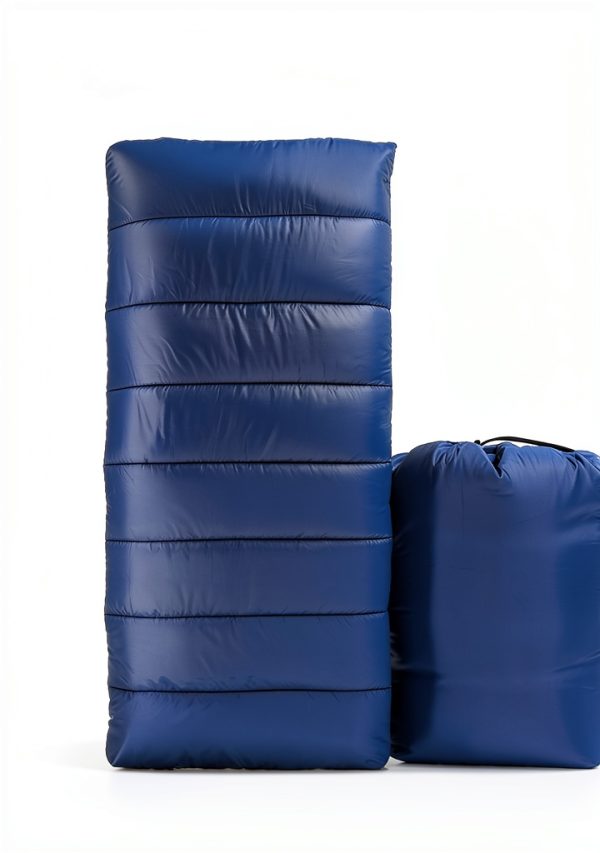 Amazon Basics 30°F Cool Weather Sleeping Bag – Blue, 75x33 Inches-3