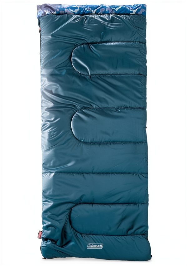 Coleman Kids 45°F Sleeping Bag for Children up to 5ft 5in Tall, Lightweight & Warm Sleep Sack for Indoor/Outdoor Use, Machine Washable-2