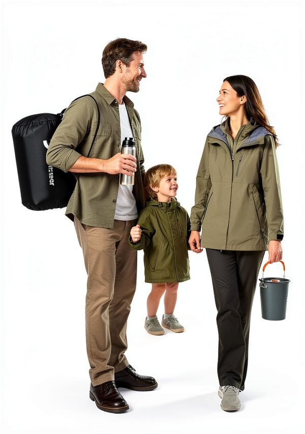 Sleeping Bag Sportneer Adult Kids 3-4 Season Lightweight 32-65°F-2