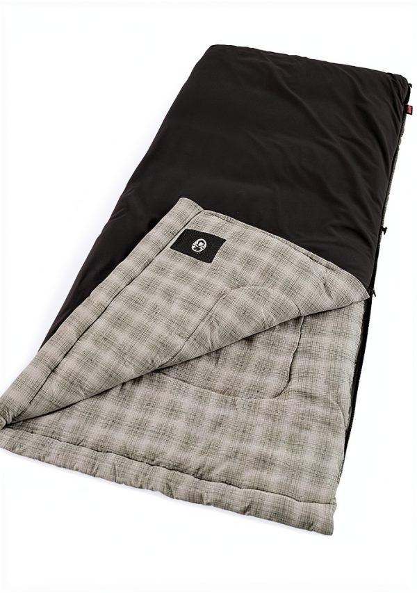 Coleman Heritage Big and Tall Flannel Sleeping Bag XL Adults 6ft7in-0